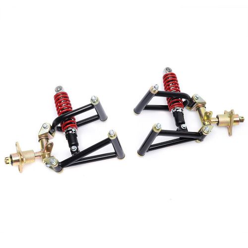 Front control arm suspension kit upper+lower swingarm for quad bike atv go kart