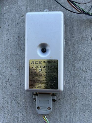 Ack technologies a-30 altitude encoder &amp; wiring harness