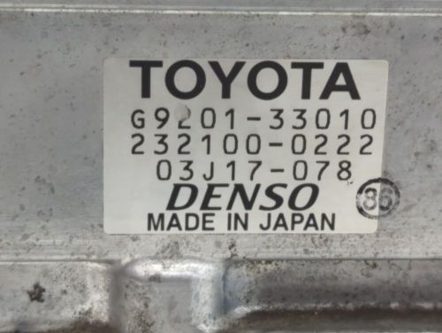 2007-2011 toyota camry hybrid dc synergy drive power inverter gc07x