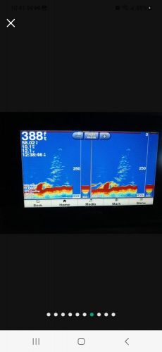 Garmin 741xs gpsmap touchscreen fish finder mfd power cable , radar sonar gps