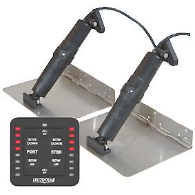 Allpa electric trim tab kit 9&#034;x9&#034; 12v boat 14