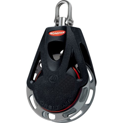 Ronstan series 40 ratchet orbit block™ - single - auto - swivel shackle head