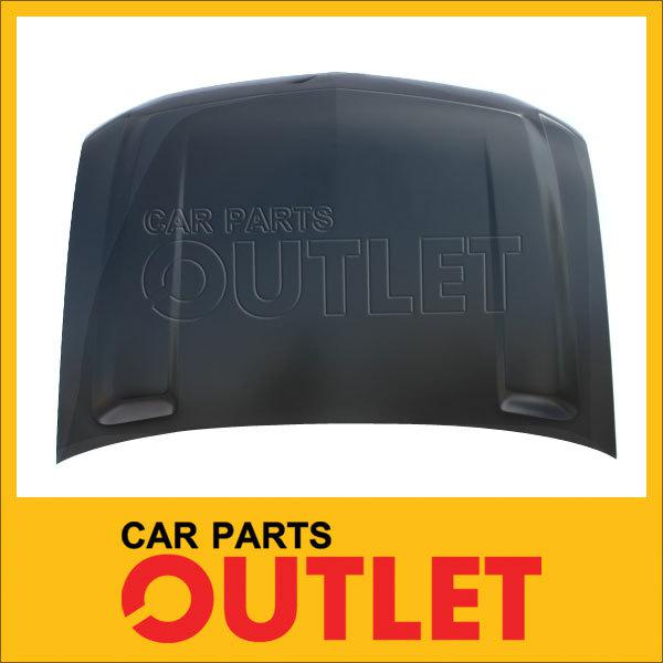 02-06 chevy avalanche 1500 2500 primed hood w/body cladding only 03 04 05