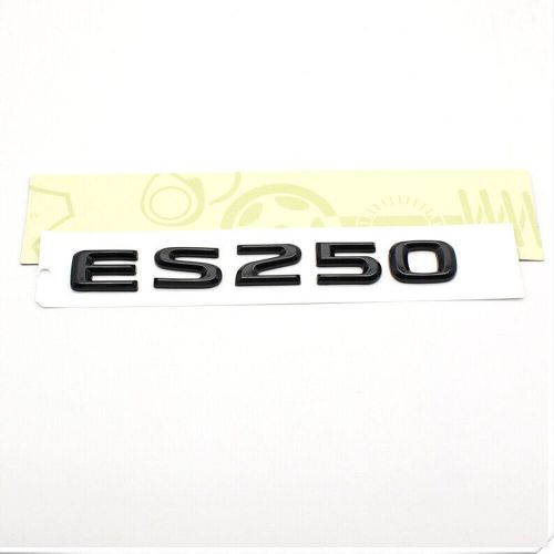 For car trunk lid gloss black es 250 letter logo badge emblem f-sport es250