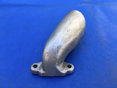 Vintage go kart aluminum exhaust stack pipe header manifold west bend clinton