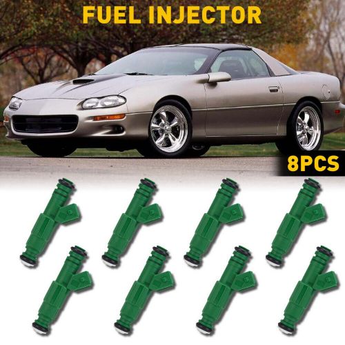 8x set 42lb injector ev1 fuel chevrolet pontiac bmw ford tbi lt1 ls1 ls6 440cc g