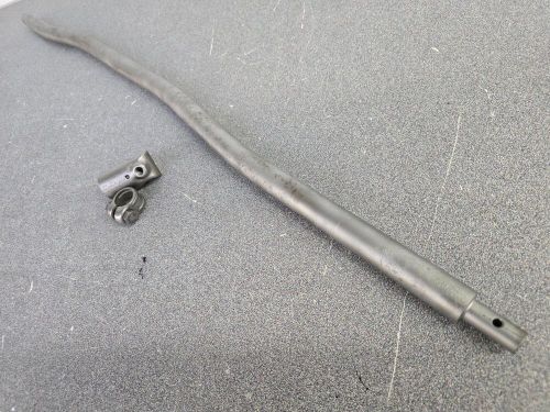 Nice used original genuine porsche 911 915 front shift rod coupler and clamp