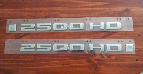 2500 hd emblem. silverado/sierra (used)