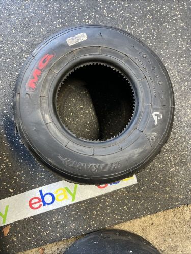 Good used set of mg red racing go kart tires four-4.60-10x5