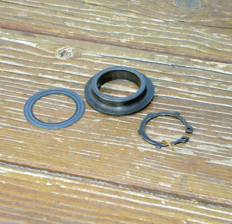 77 maico 400 440 250 sprocket spacer ring & c-clip  ahrma vintage