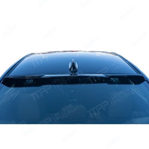 Fits 2013-2022 acura ilx v style gloss black rear roof window visor spoiler wing