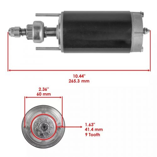 Starter for force outboard 85 hp 85hp 856 1983 1984 1985 1986 1987 1988 1989