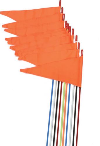 Firestik 7&#039; stud mount flags 10-pack assorted colors