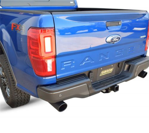 Gibson for 19-22 ford ranger lariat 2.3l 2.5in cat-back dual sport exhaust -