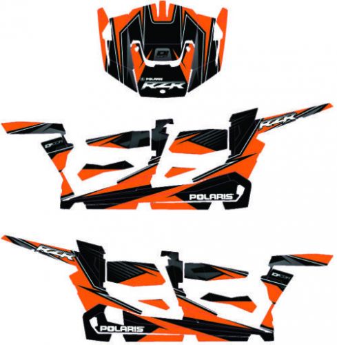 Dcor 20-60-115 graphic kit - orange/black orange | black 20-60-115 4302-6167