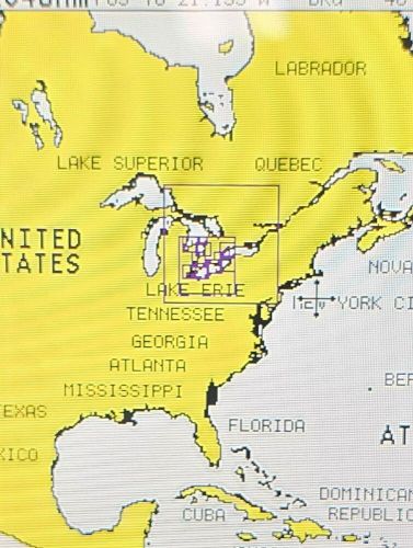 Navionics cf/14xg great lakes &amp; maritimes cf compact flash chart chip