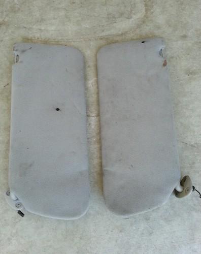 Pair of sun visors 93-96 cadillac fleetwood