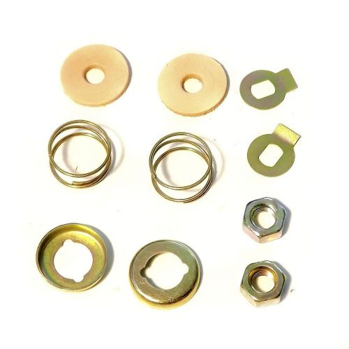 Spindle shaft leather seal spring cover nut repair kit early weber dcoe