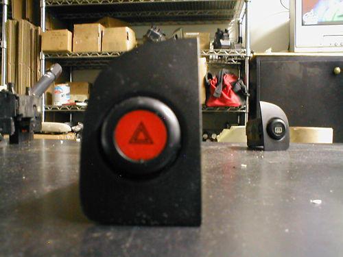 1996-1998 honda civic hazard switch button