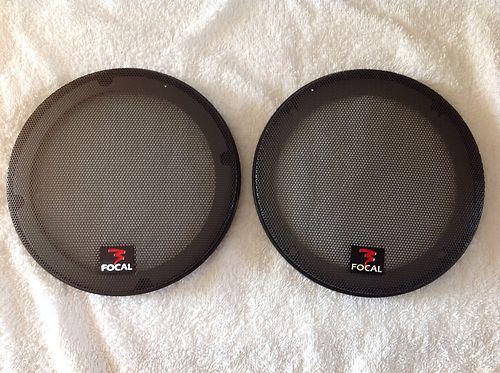 Pair focal 6.5" speaker grills covers only 6 1/2"...............a