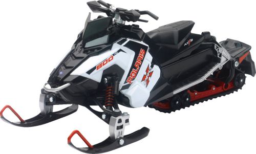 New ray toys polaris switchback pro x 800 white/black/red 1:16 scale 57783a