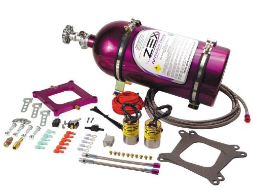 Zex 82040 perimeter plate nitrous system - 4150 square flange 100-300 hp