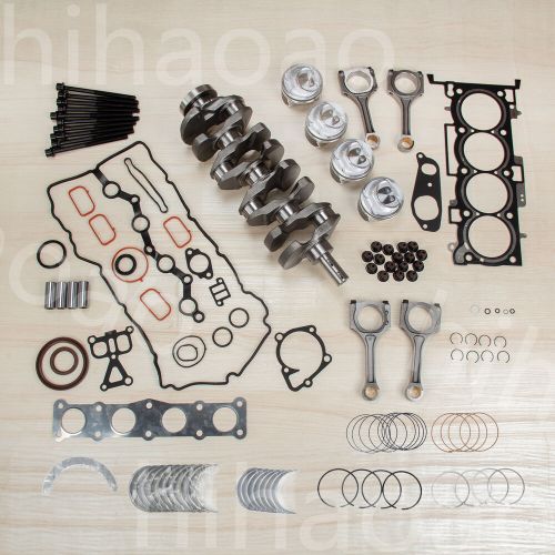 Engine rebuild kit crankshaft w/conrods gasket bearing for hyundai kia 2.4l g4kj