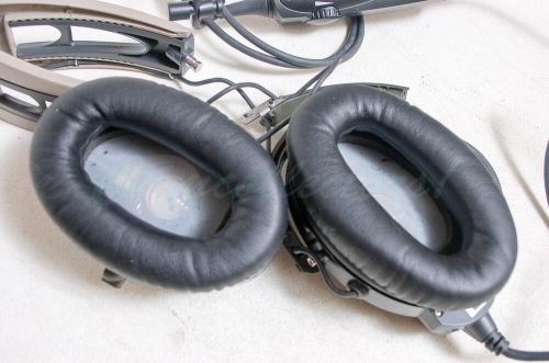 Bose x aviation a10 dual ga plugs headset ahx-32-01 - needs repair -