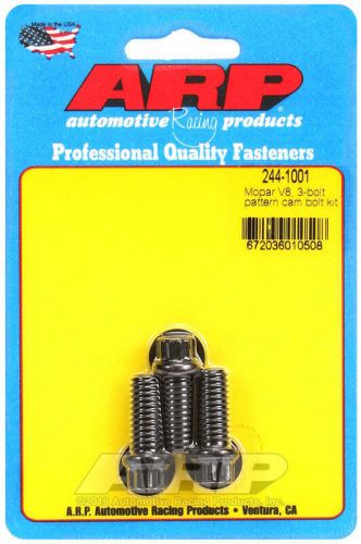 Arp 244-1001 mopar v8, 3-bolt pattern cam bolt kit