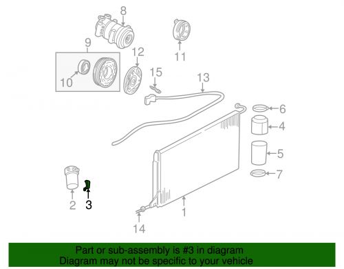 Genuine gm accumulator bracket 15081320