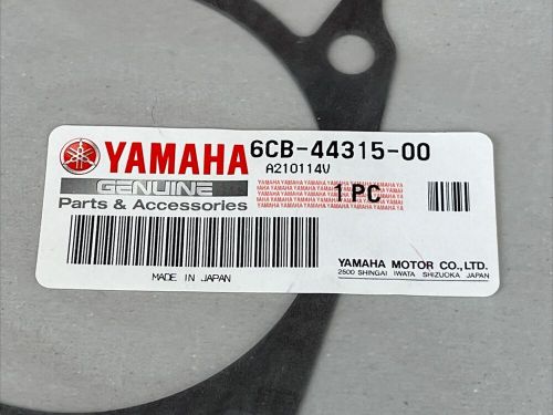 Lot of 2 yamaha oem nos water pump gasket / 6cb-44315-00, made in japan