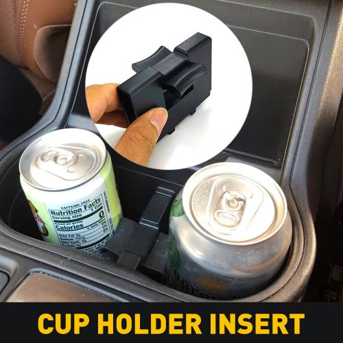 Center console cup holder insert fit for subaru legacy 2010-14 outback forester