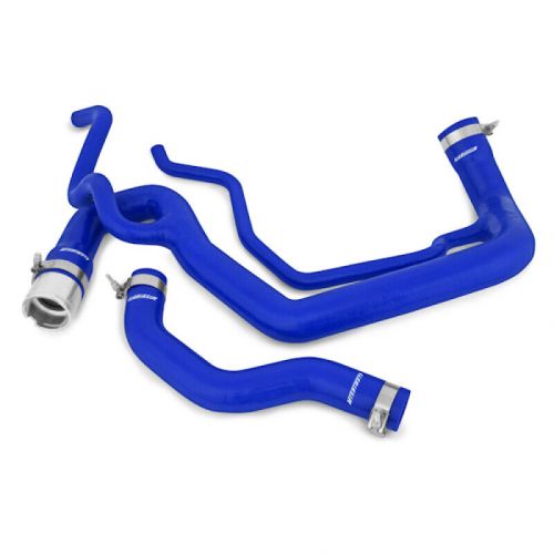 Mishimoto chevrolet/gmc 6.6l duramax silicone coolant hose kit, 2006-2010; blue