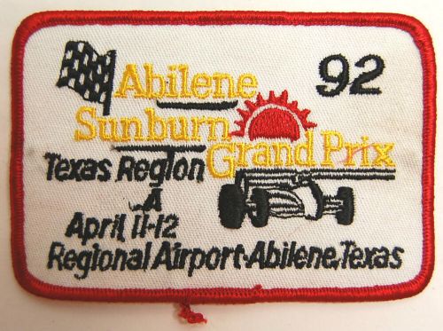 Vintage auto 4.5&#034; abilene texas airport sunburn grand prix april 1992