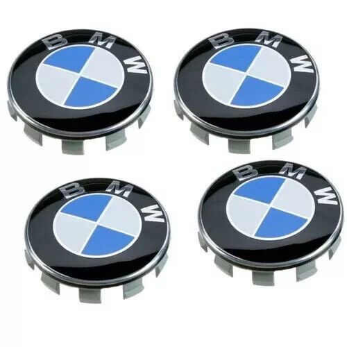 4 pcs original bmw alloy wheel center cover hub original cap 68mm 36136783536 uk