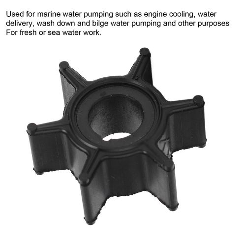 Outboard water pump impeller 47‑16154‑3 6 blades neoprene rubber replacement new