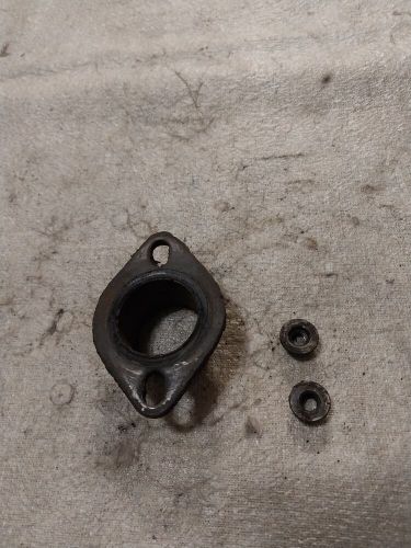 1988-2006 yamaha blaster exhaust flange with nuts