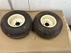 2002 ezgo txt pair of 4 lug wheels 18x8.50-8 b672