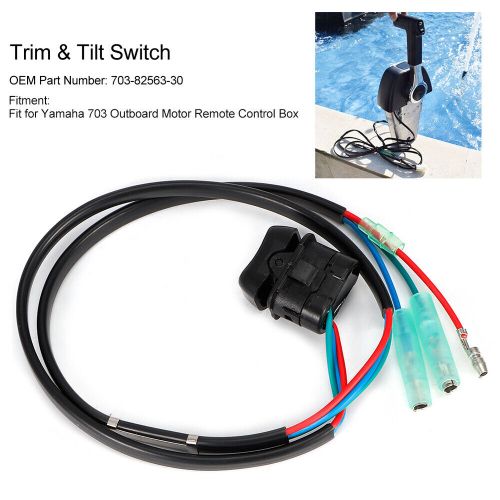 Trim &amp; tilt switch oe 7038256330 boat trim switch fit for 703 outboard