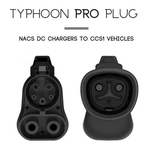 *ships today* pro a2z ev typhoon tesla supercharger to ccs1 adapter ford, rivian