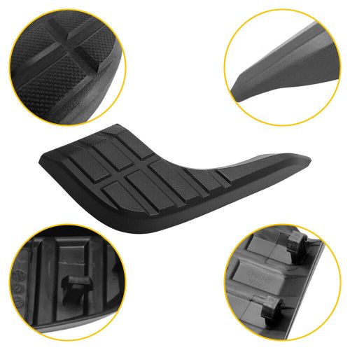 For toyota tundra 2014-2021 rear rh/lh side outer bumper step pads black