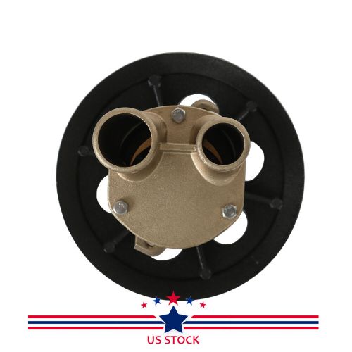 Sea water pump for volvo penta omc 3858847 3855778 3852398 6.5&#034; v-belt pulley