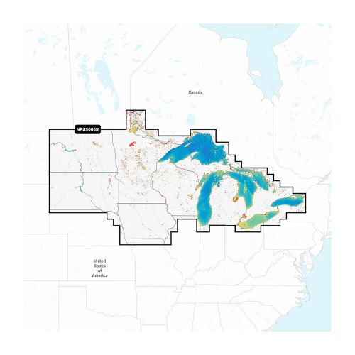 Navionics platinum+ npus005r u.s. north marine mapping nav offshore &amp; inland