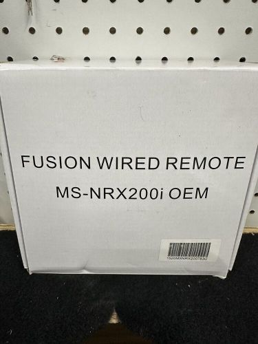 Fusion ms-nrx200i marine wired remote w/ nmea cable and sun cover