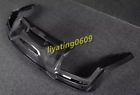 For ford mustang dark horse 2024up real carbon rear bumper diffuser lip spoiler