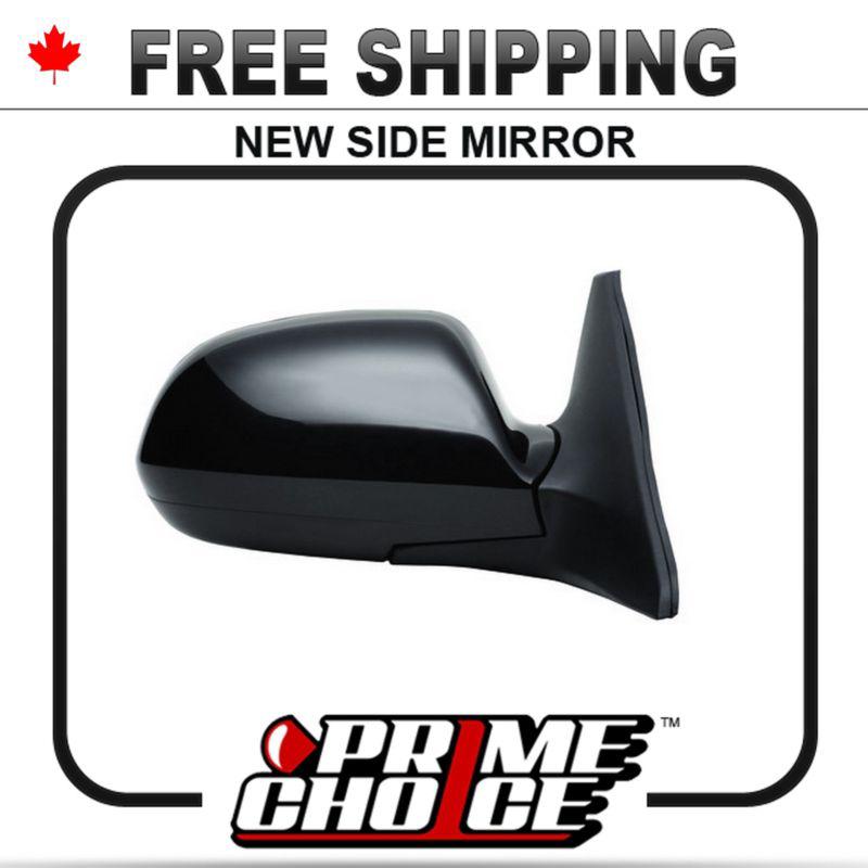 New power non heated passengers side view door mirror