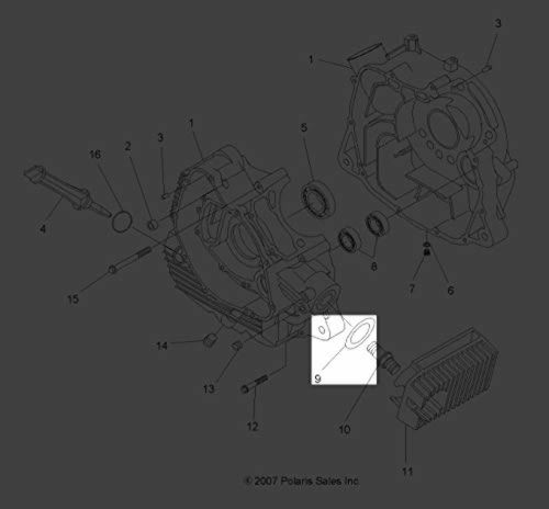 Polaris 2007-2011 hawkeye sportsman gasket 3089977 new oem