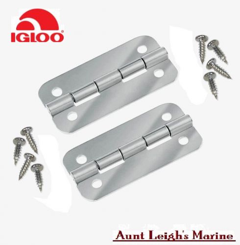 Stainless steel hinges for igloo 28.36.40.48,54,72,94,128,162 qt cooler 00024005