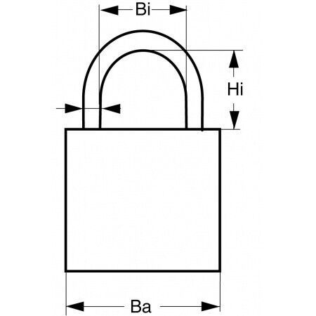 Abus marine padlock 83 mar