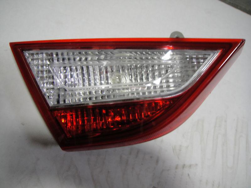 2011 2012 hyundai sonata rear tail light inner reverse trunk oem